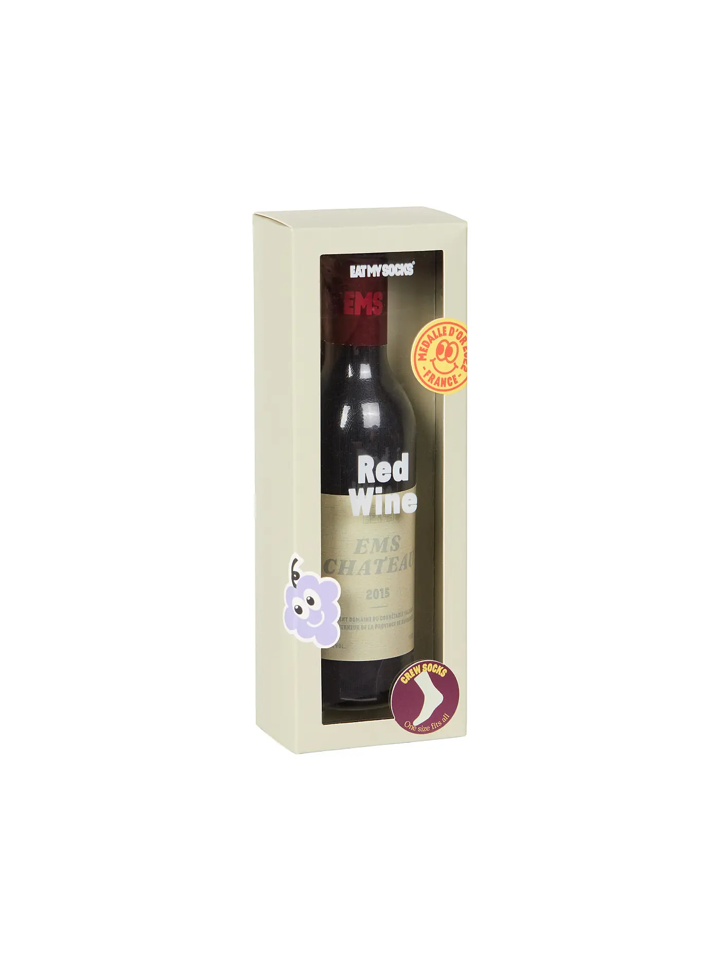 EAT MY SOCKS | Socken 36-45 RED WINE rotschwarz | 